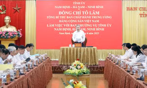 Tổng Bí thư: Kiến tạo một không gian phát triển hiện đại, năng động với Ninh Bình giữ vai trò trung tâm