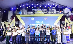 Giải thưởng Thanh niên sống đẹp 2025: Lan tỏa năng lượng tích cực vì cộng đồng