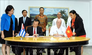 Bế mạc kỳ họp thứ 36 của Ủy ban Liên chính phủ Việt Nam - Cuba