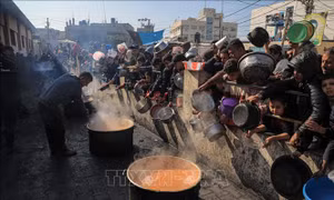 LHQ cảnh báo mọi người dân Gaza đối mặt với nạn đói và bệnh tật
