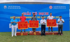 Giải vô địch Điền kinh các lứa tuổi trẻ quốc gia 2022: Hà Nội nhất toàn đoàn