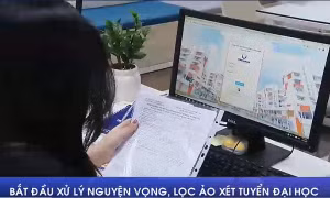 Bắt đầu xử lý nguyện vọng, lọc ảo xét tuyển đại học