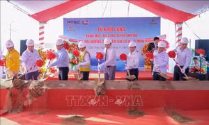 Khởi công hạng mục tuyến ống bờ Dự án đường ống dẫn khí Lô B - Ô Môn