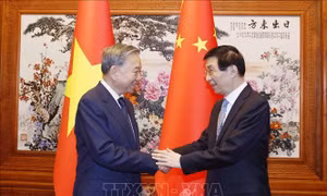 Tổng Bí thư, Chủ tịch nước hội kiến Chủ tịch Chính hiệp toàn quốc Trung Quốc