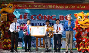Ninh Thuận: Công nhận xã đặc biệt khó khăn vùng bãi ngang ven biển đạt chuẩn nông thôn mới