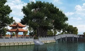 Hà Nội: Phục dựng tòa Phương Đình trả lại giá trị gốc cho hồ Văn