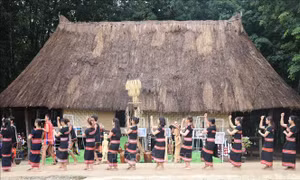 Làng du lịch cộng đồng đầu tiên ở vùng biên giới Kon Tum