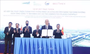 Việt Nam và Vương Quốc Anh hợp tác về Thành phố thông minh Bình Dương