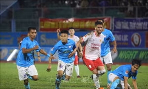 V.League 1: Các đội bóng yếu đều giành chiến thắng