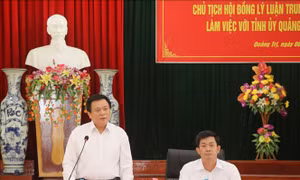 Quảng Trị: Tập trung xây dựng trường chính trị chuẩn
