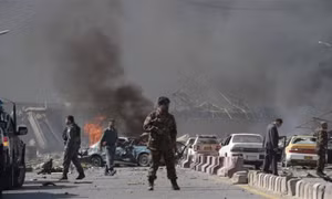 72 người thương vong trong vụ tấn công trụ sở cảnh sát ở Afghanistan
