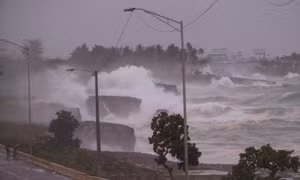 Bão Elsa gây mưa to và gió lớn ở Cuba