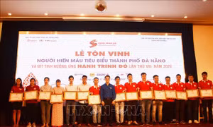 Đà Nẵng: Hơn 150 cá nhân, tập thể được vinh danh trong phong trào hiến máu
