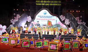 Độc đáo Ngày hội Văn hóa các dân tộc 'Thành phố Hoa Đào'