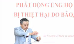 Cơ quan Ủy ban Kiểm tra Trung ương phát động ủng hộ đồng bào vùng bão lũ