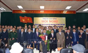 Công bố quyết định thành lập Đảng bộ huyện Trùng Khánh, tỉnh Cao Bằng