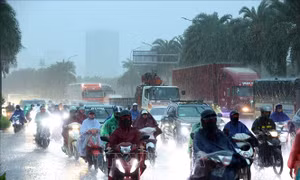 Thời tiết dịp nghỉ lễ 2/9: Nhiều khu vực có mưa to
