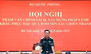 Hoàn thiện chính sách đối với lực lượng làm nhiệm vụ khắc phục hậu quả bom mìn, vật nổ