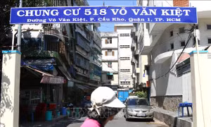 TP Hồ Chí Minh phá dỡ khẩn cấp Lô E chung cư 518 Võ Văn Kiệt