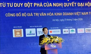 Phó Thủ tướng Mai Văn Chính: Văn hóa kinh doanh là tài sản quý, bền vững của doanh nghiệp
