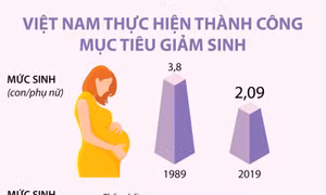 Việt Nam thực hiện thành công mục tiêu giảm sinh