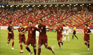 AFF Cup 2020: Thái Lan tăng cường luyện tập khâu dứt điểm cho trận bán kết