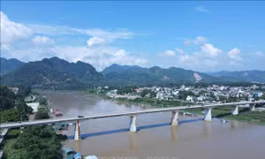 Mực nước ở nhiều sông biến đổi chậm 