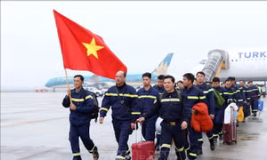 Đoàn công tác của Bộ Công an hoàn thành xuất sắc nhiệm vụ, trở về từ Thổ Nhĩ Kỳ