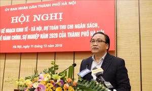 Hà Nội phấn đấu GRDP tăng từ 7,5% trở lên trong năm 2020