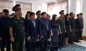 Lễ viếng và mở Sổ tang Chủ tịch nước Trần Đại Quang tại Myanmar