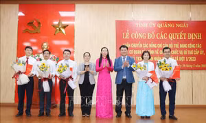 Quảng Ngãi: Luân chuyển cán bộ trẻ giữ chức vụ lãnh đạo cấp xã