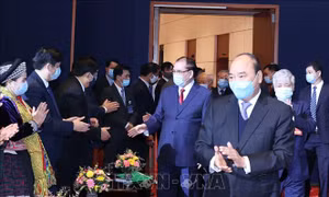 Lãnh đạo Đảng, Nhà nước dự Đại hội đại biểu toàn quốc các dân tộc thiểu số Việt Nam 