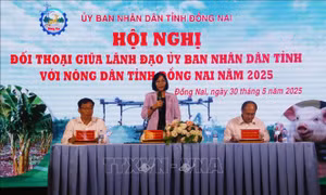 Đối thoại, kịp thời tháo gỡ khó khăn cho nông dân, doanh nghiệp