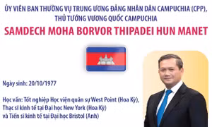 Thủ tướng Vương quốc Campuchia Samdech Moha Borvor Thipadei Hun Manet