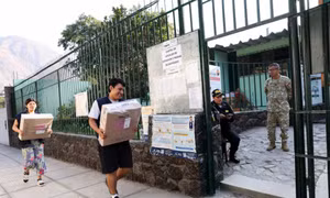 Peru tiến hành tổng tuyển cử