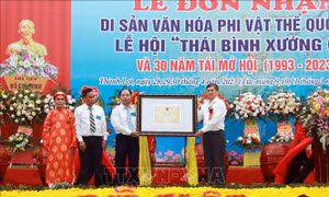 Lễ hội Thái bình xướng ca - Di sản văn hóa phi vật thể quốc gia