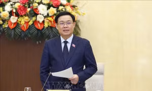 Chủ tịch Quốc hội Vương Đình Huệ làm việc với lãnh đạo tỉnh Ninh Thuận