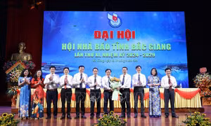 Đại hội lần thứ XI nhiệm kỳ 2024 - 2029 Hội Nhà báo tỉnh Bắc Giang