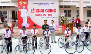 Nâng cấp, sửa chữa trường lớp cho học sinh dân tộc Khmer