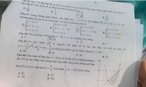 Yên Bái: Khởi tố thí sinh làm lộ đề thi tốt nghiệp môn Toán