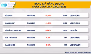 Dầu thô ‘gãy’ mốc 100 USD, kim loại hút tiền trở lại