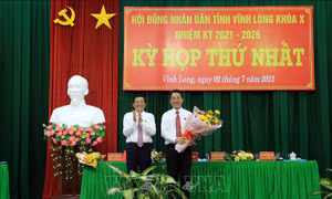 Kiện toàn các chức danh chủ chốt HĐND và UBND tỉnh Vĩnh Long