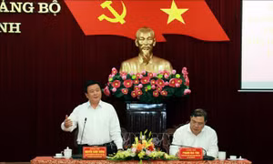 Đồng chí Nguyễn Xuân Thắng: Nam Định cần chủ động, quyết liệt triển khai các nghị quyết, kết luận về xây dựng Đảng