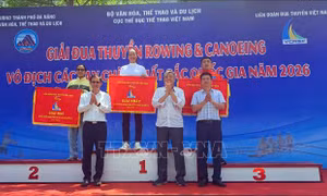Hải Phòng dẫn đầu tại Giải đua thuyền Rowing và Canoeing vô địch quốc gia 2026