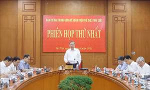 Tổng Bí thư chủ trì Phiên họp thứ nhất Ban Chỉ đạo Trung ương về hoàn thiện thể chế, pháp luật