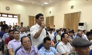 Thanh tra Chính phủ và Hà Nội đối thoại với công dân xã Đồng Tâm - Mỹ Đức