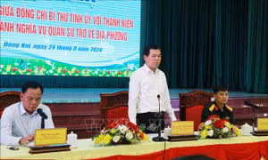 Bí thư Tỉnh ủy Đồng Nai đối thoại với thanh niên xuất ngũ