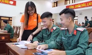 Tạo điều kiện thuận lợi về việc làm cho quân nhân xuất ngũ