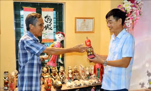 Giữ nghệ thuật múa rối nước giữa nhịp sống hiện đại