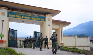 Đồn Biên phòng Leng Su Sìn '4 cùng' với đồng bào ở biên cương cực Tây Tổ quốc
